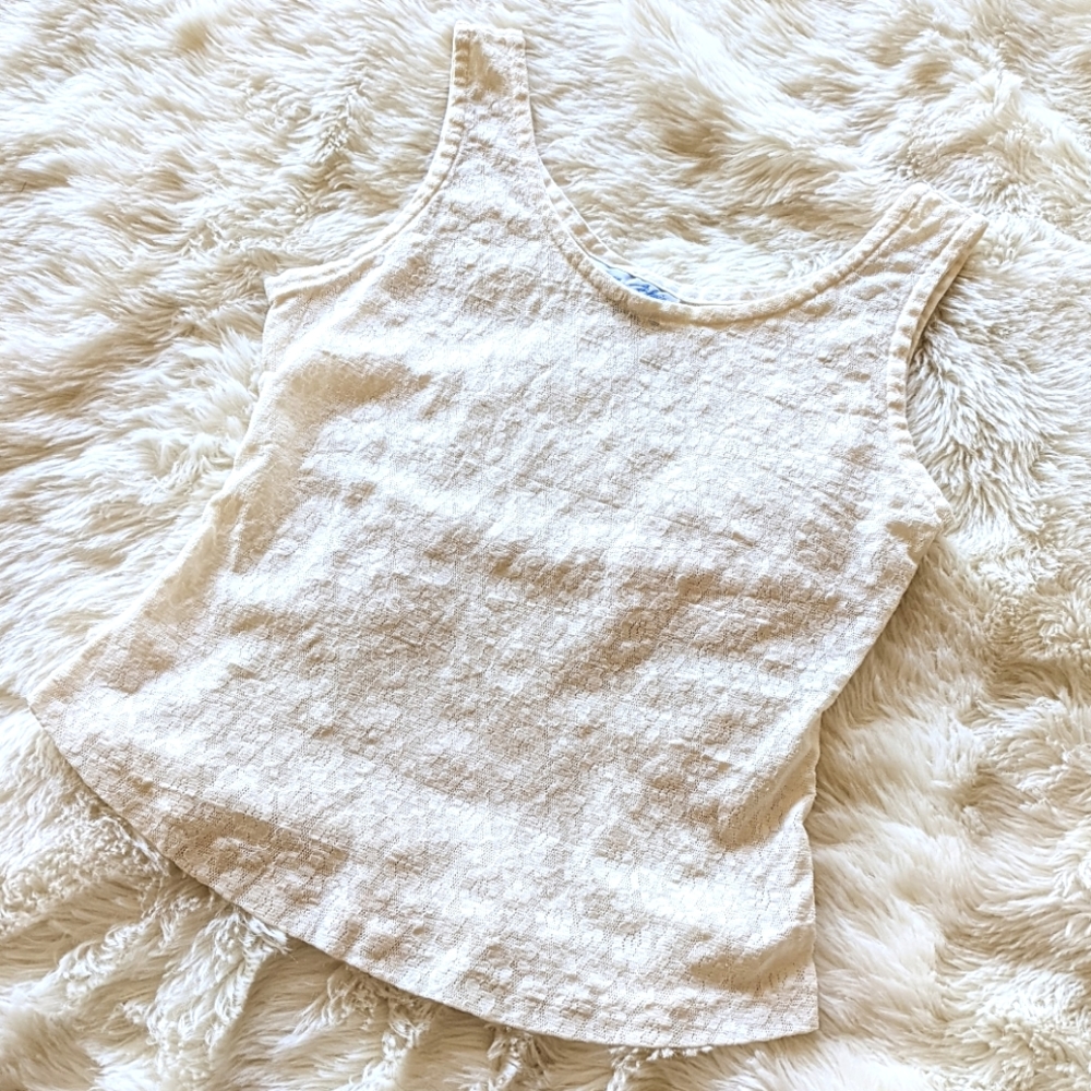 White Lace Crop Top
